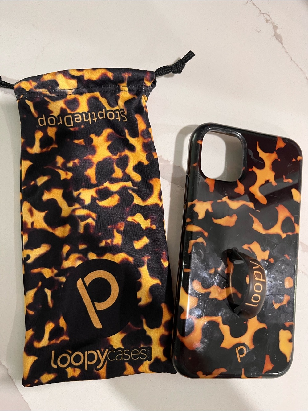 iPhone 11 Loopy Case tortoise